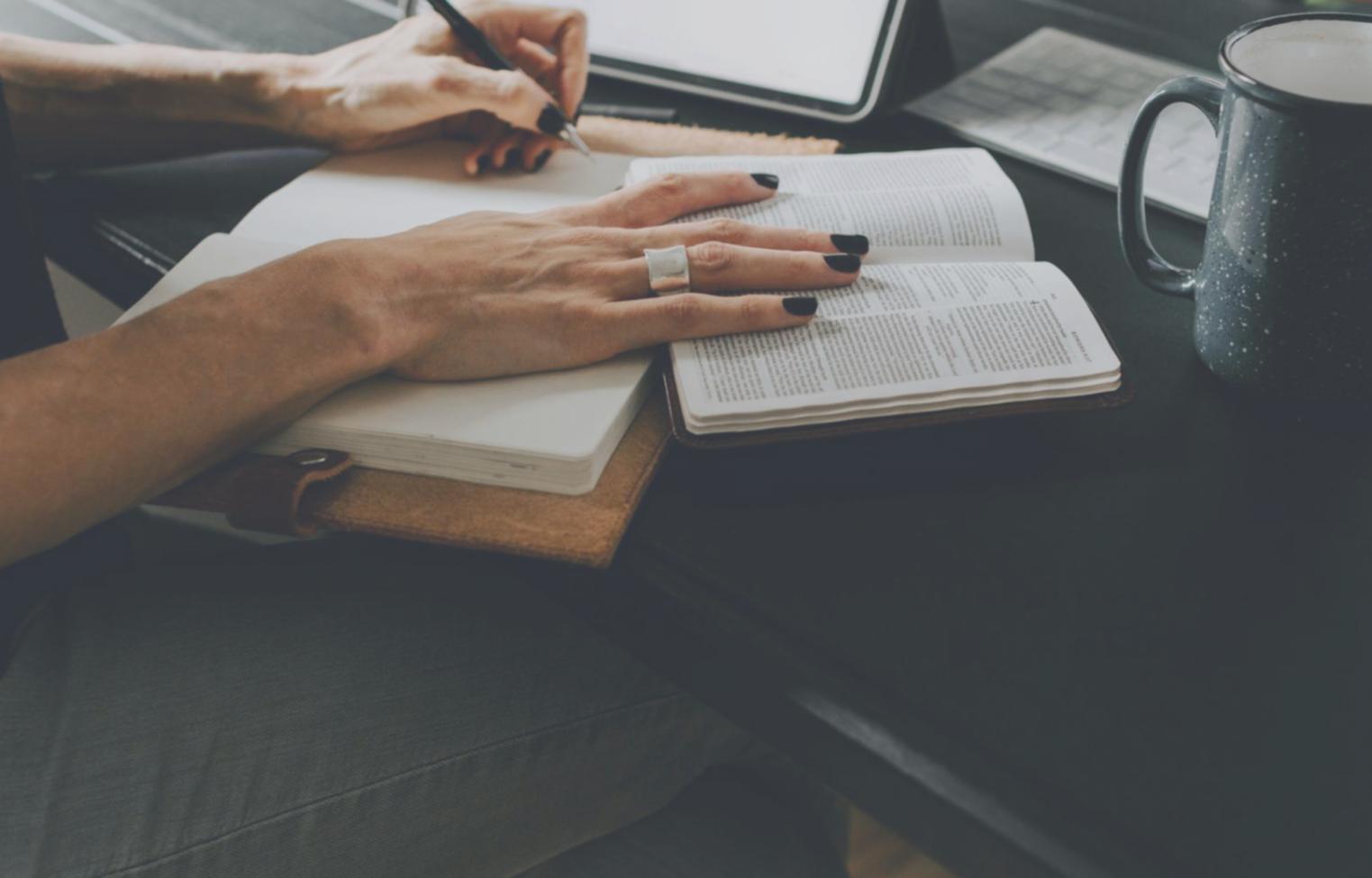 Professional financial planning workspace with documents and calculator